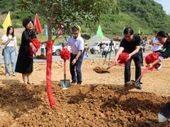 第四届中国绿化博览会中国石化展园开工仪式成功举办